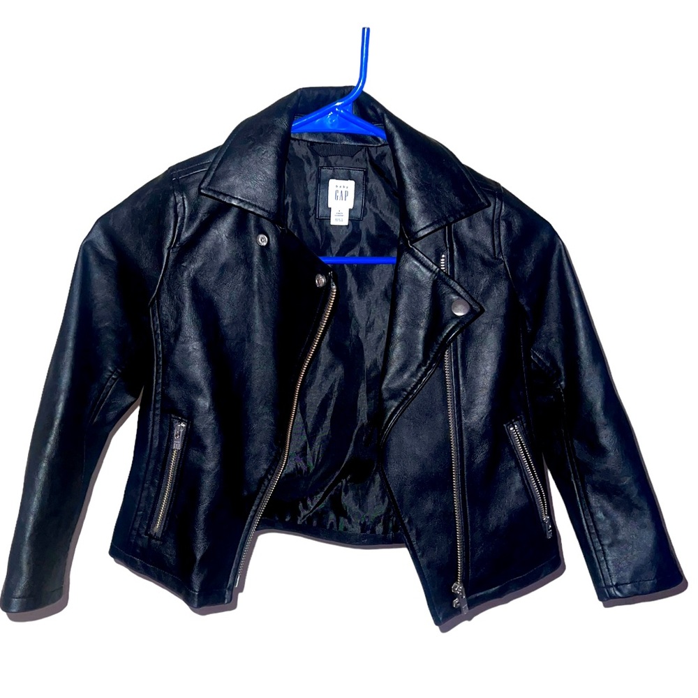 Baby Gap Moto Leather Jacket